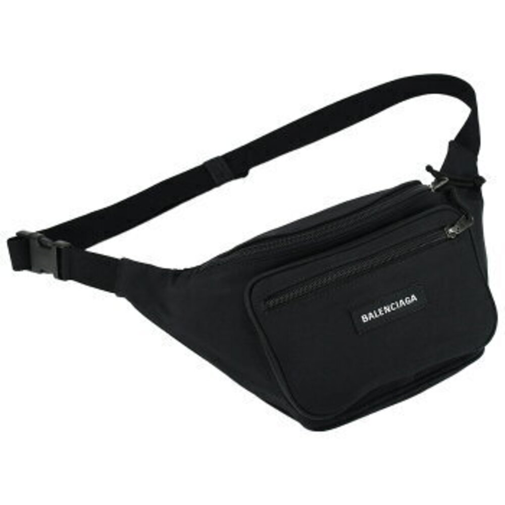 Balenciaga Explorer Body Bag Belt Waist Black Logo - Picture 2 of 6